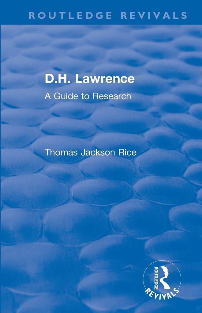 Routledge Revivals