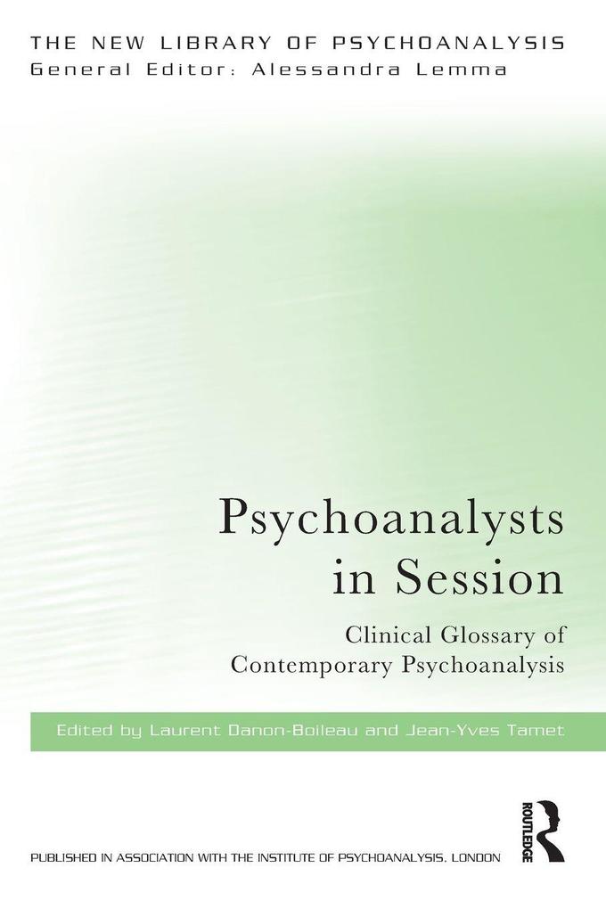 Psychoanalysts in Session