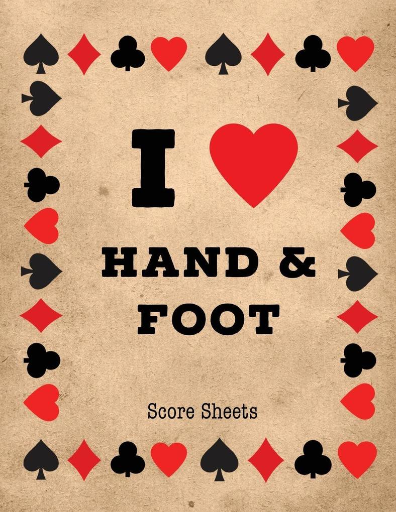 Hand And Foot Score Sheets
