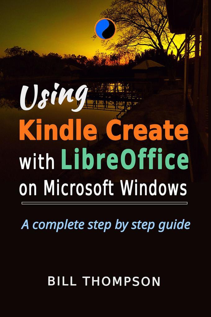 Using Kindle Create with LibreOffice on Microsoft Windows