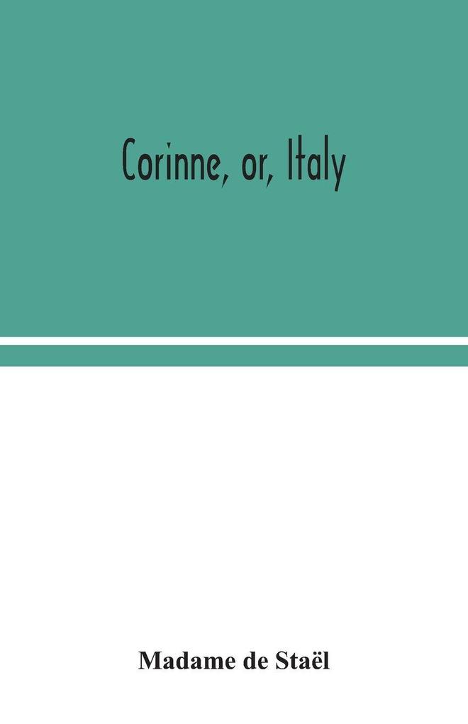 Corinne Or Italy