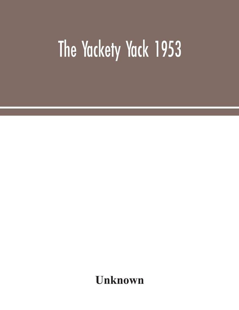 The Yackety Yack 1953