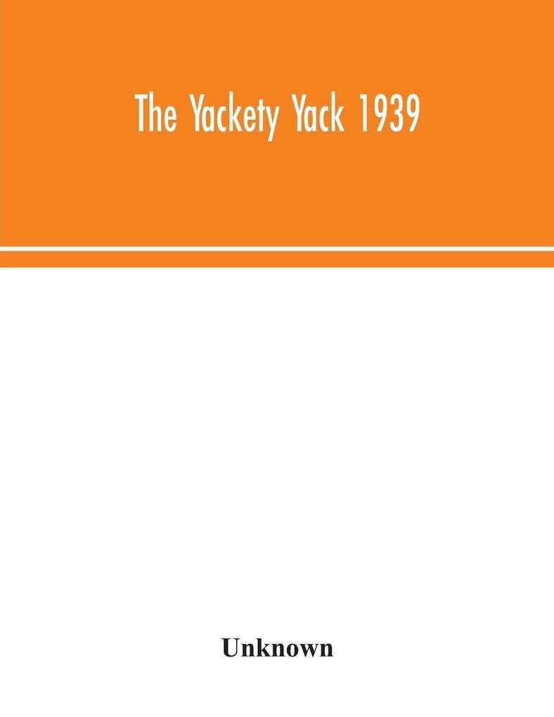 The Yackety Yack 1939