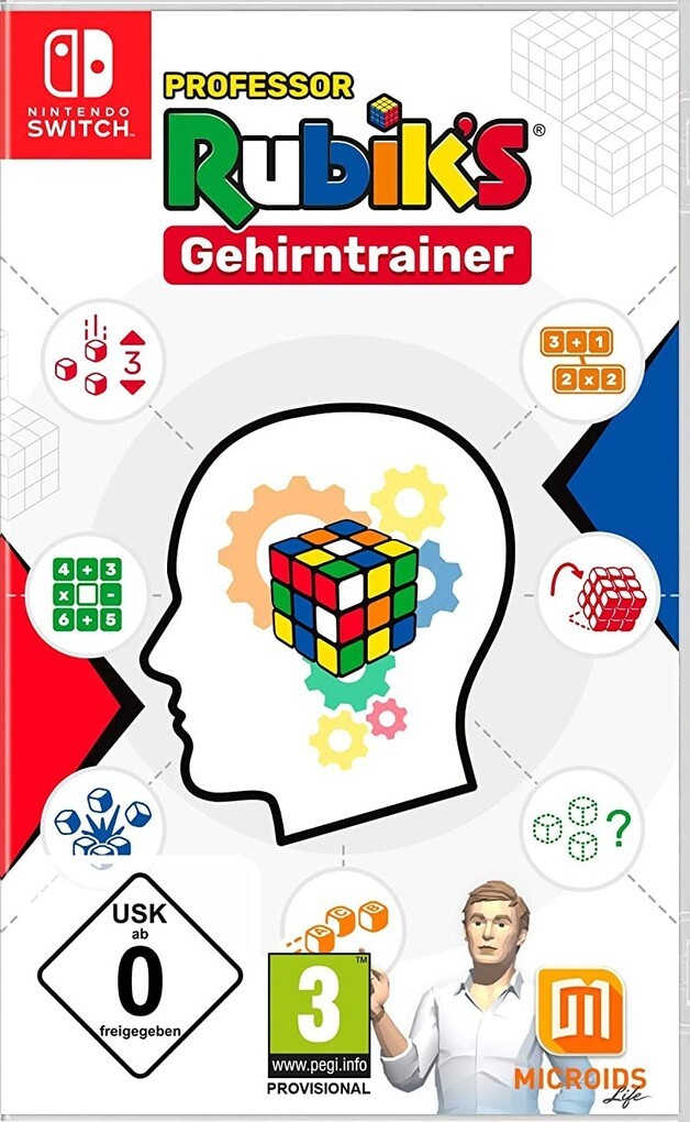 Professor Rubik‘s Gehirntrainer 1 Nintendo Switch-Spiel