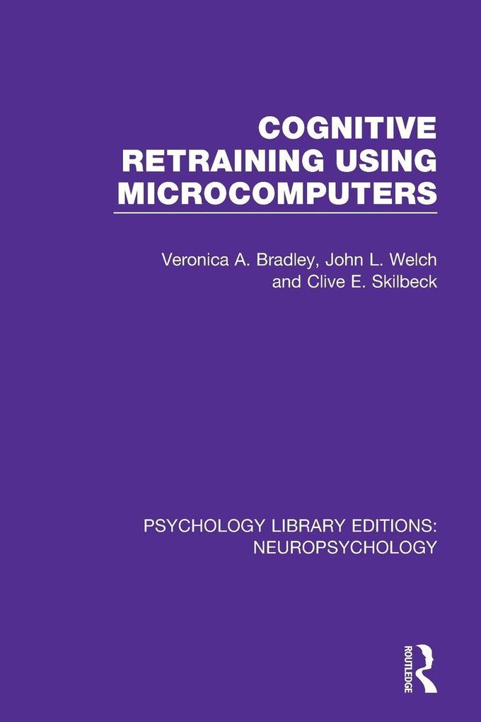 Cognitive Retraining Using Microcomputers