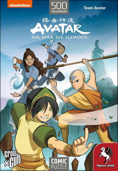 Avatar - Der Herr der Elemente (Team Avatar). Puzzle 500 Teile