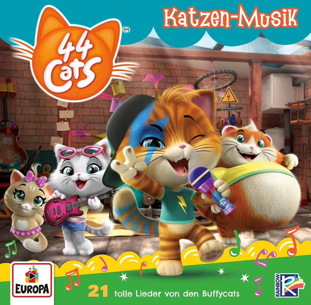 Image of 44 Cats - Katzen-Musik - (CD)