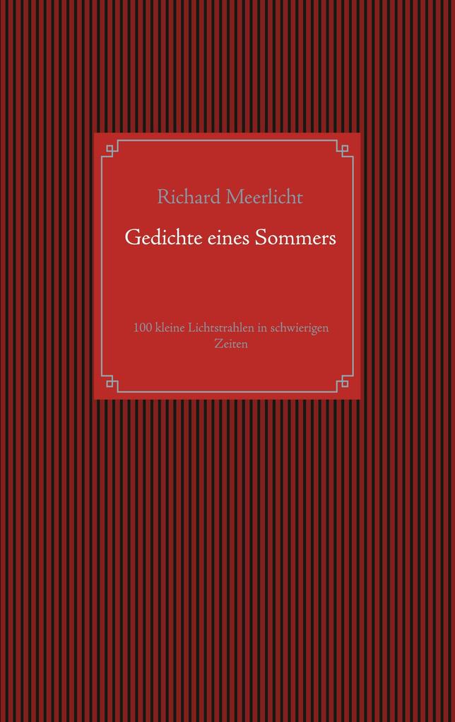 Gedichte eines Sommers