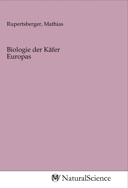 Image of Biologie der Käfer Europas