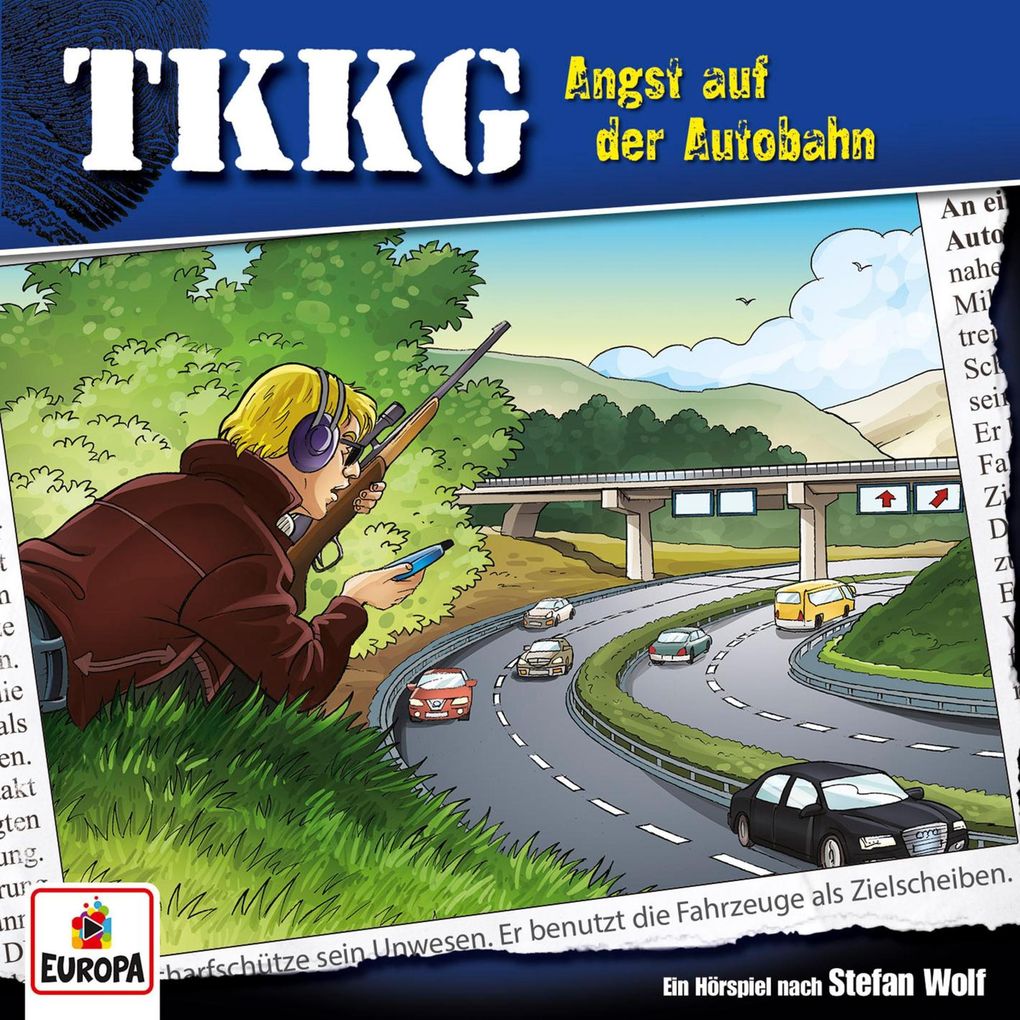 TKKG - Folge 102: Angst auf der Autobahn