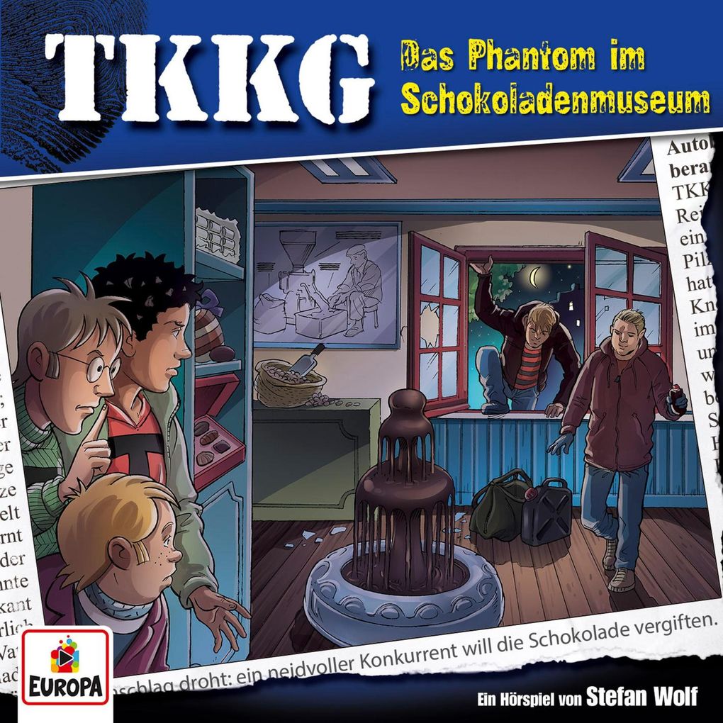 TKKG - Folge 110: Das Phantom im Schokoladenmuseum