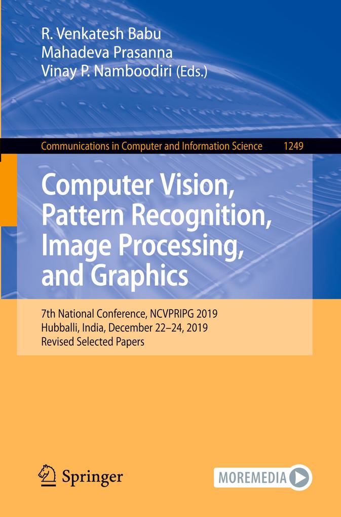 Computer Vision Pattern Recognition Image Processing and Graphics
