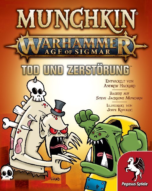 Munchkin Warhammer: Age of Sigmar - Tod und Zerstörung [Erweiterun]