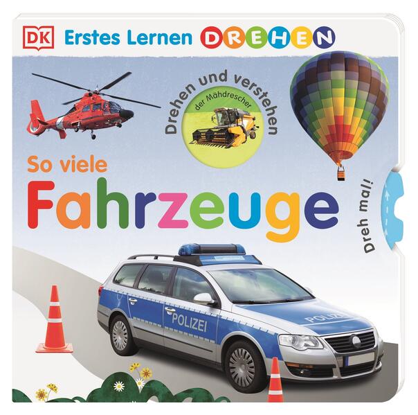 Image of Erstes Lernen Drehen. So viele Fahrzeuge