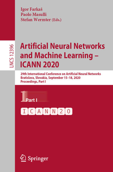Artificial Neural Networks and Machine Learning ICANN 2020
