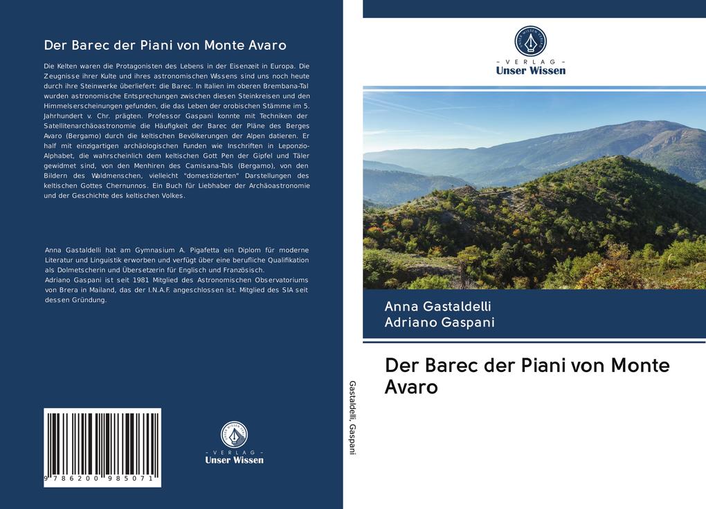 Der Barec der Piani von Monte Avaro