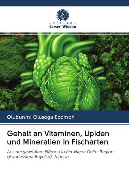 Gehalt an Vitaminen Lipiden und Mineralien in Fischarten