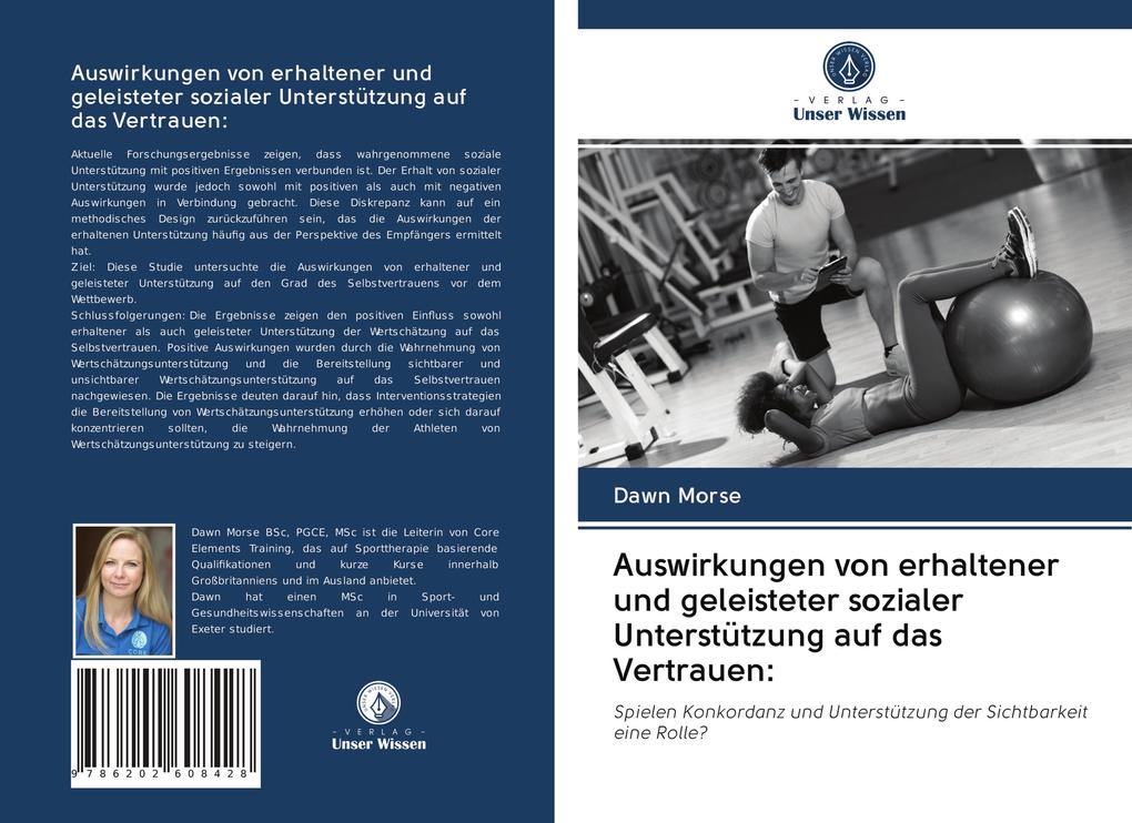 Auswirkungen von erhaltener und geleisteter sozialer Unterstützung auf das Vertrauen: