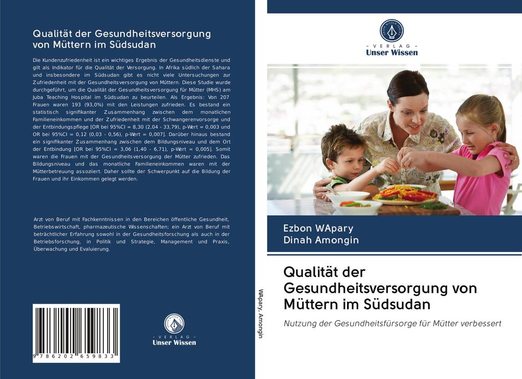 Qualität der Gesundheitsversorgung von Müttern im Südsudan