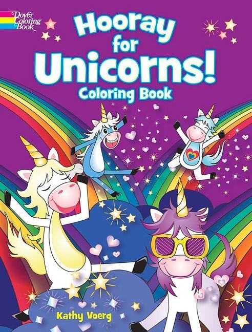 Hooray for Unicorns! Coloring Book