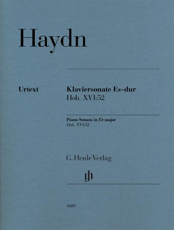 Haydn Joseph - Klaviersonate Es-dur Hob. XVI:52