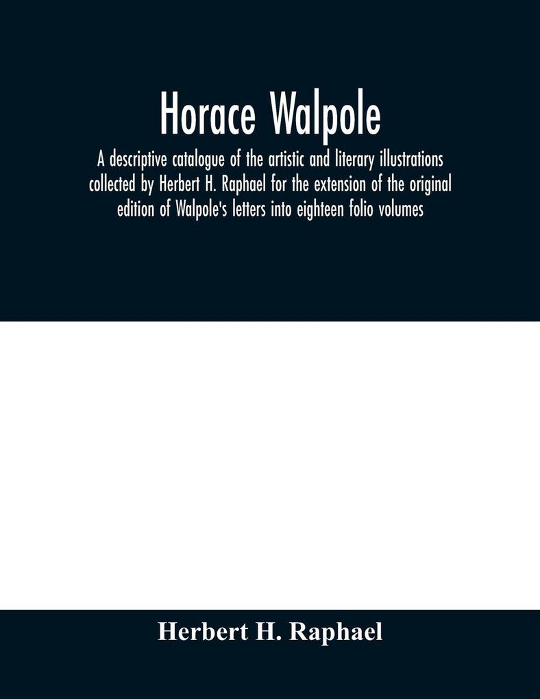 Horace Walpole