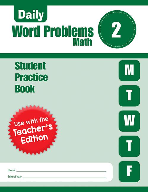 Daily Word Problems Math Grade 2 Student Workbook