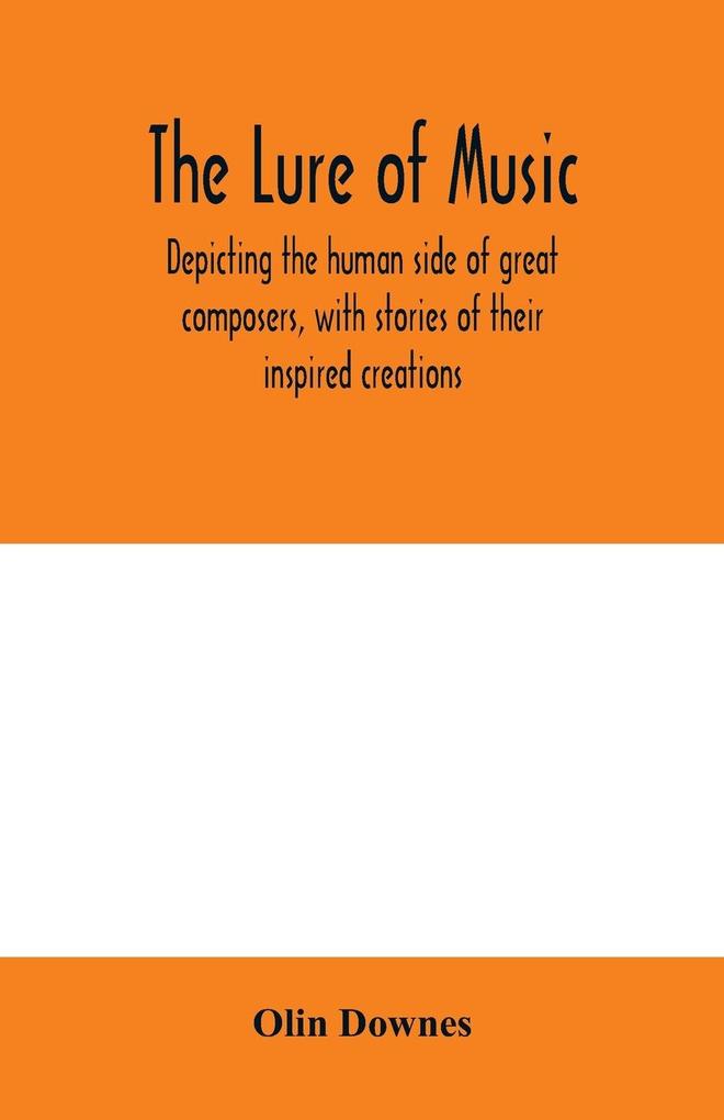 The lure of music depicting the human side of great composers with stories of their inspired creations
