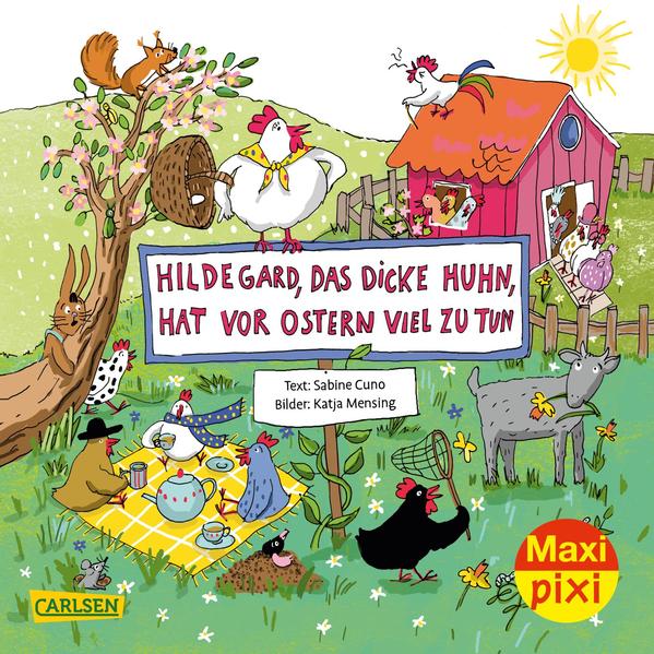 Image of Maxi Pixi 346: Hildegard das dicke Huhn hat vor Ostern viel zu tun