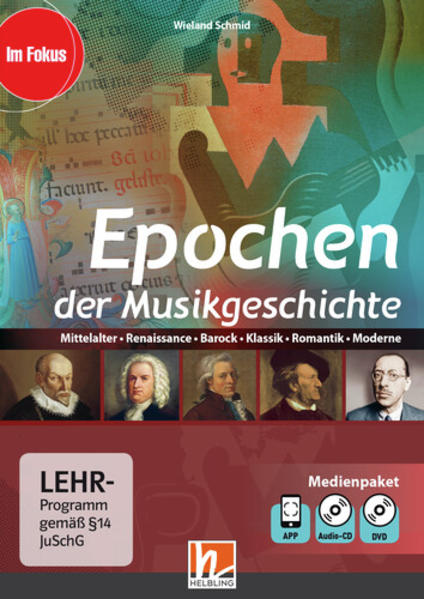 Epochen der Musikgeschichte Multimediapaket + App