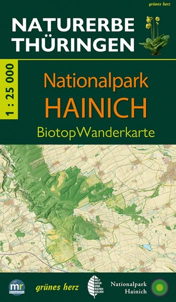Wanderkarte Nationalpark Hainich 1 : 25 000