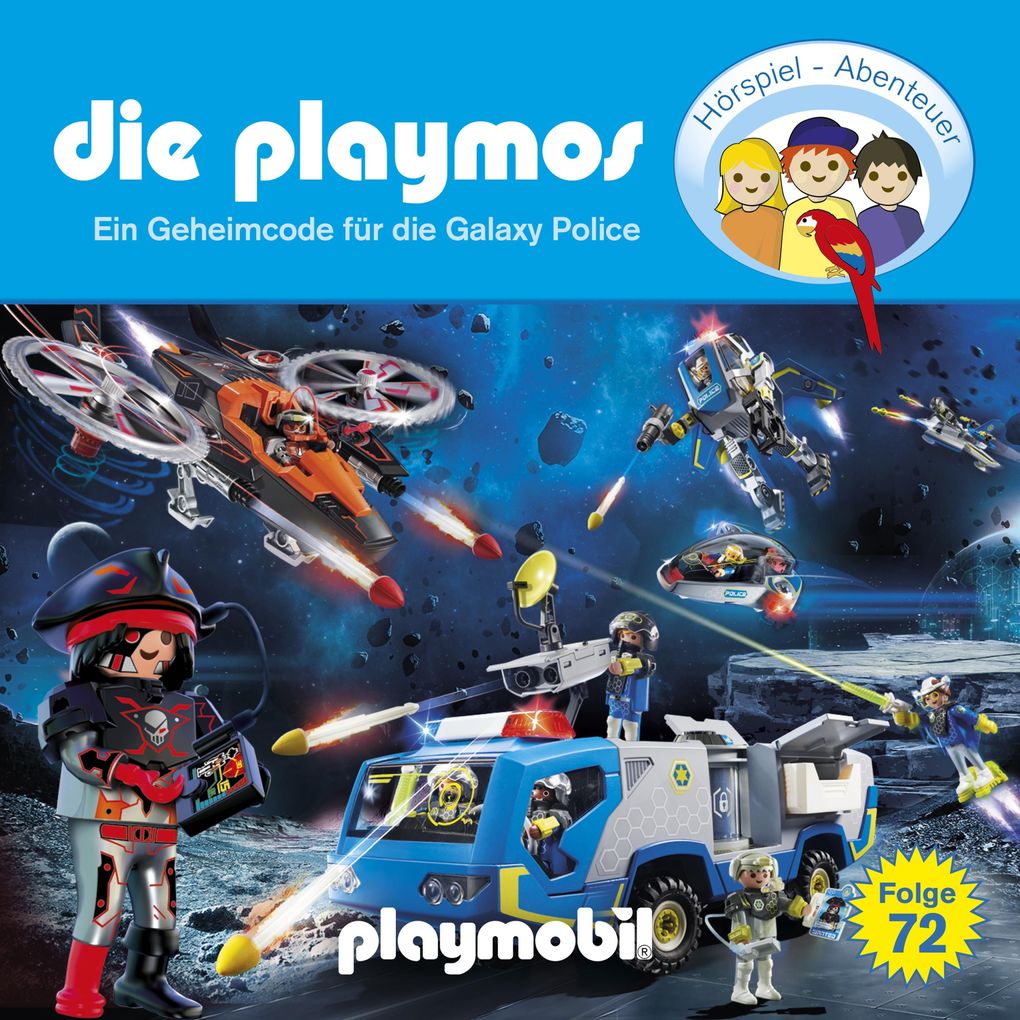 Die Playmos Folge 72: Ein Geheimcode für die Galaxy Police (Das Original Playmobil Hörspiel)