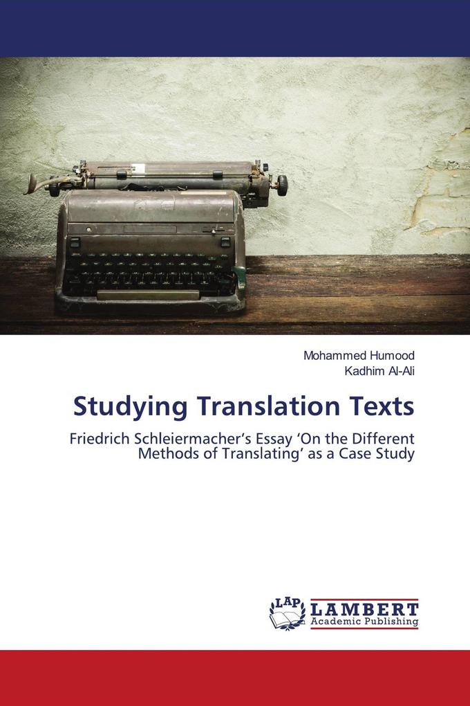 Studying Translation Texts