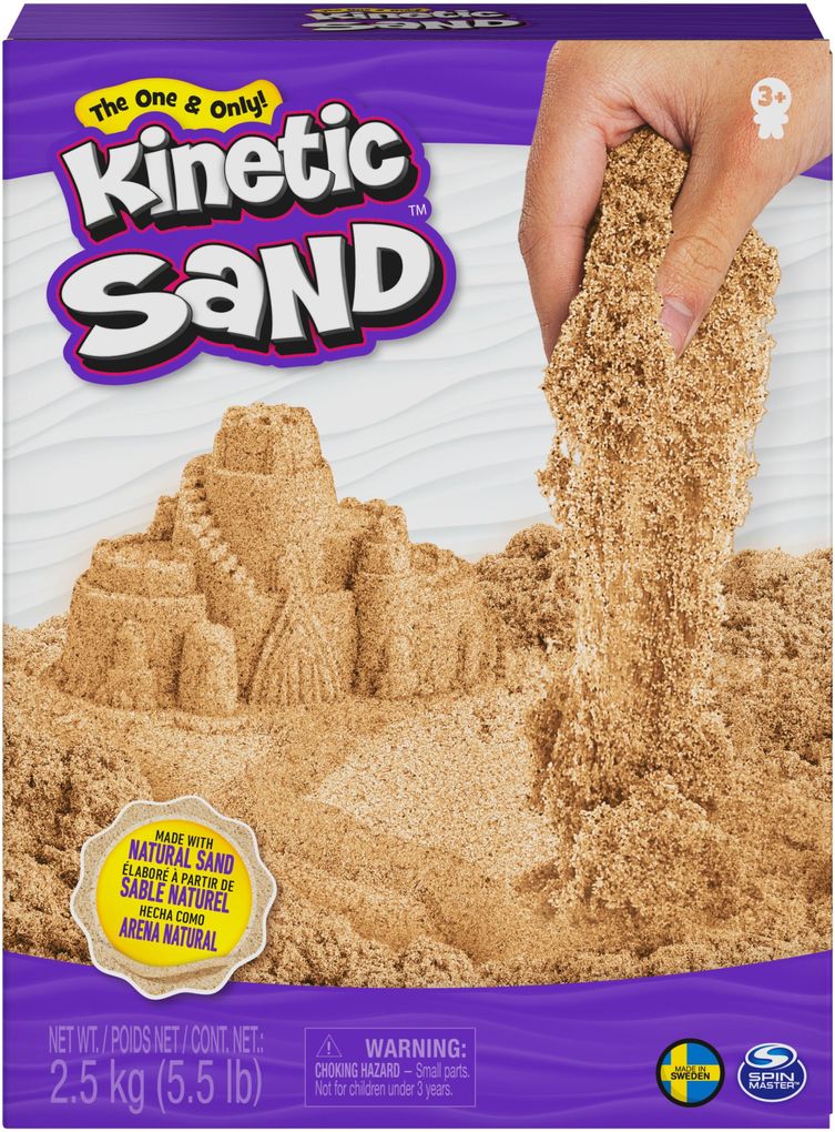 Spin Master - Kinetic Sand - Kinetic Sand - Braun (25 kg)