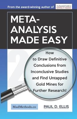 Meta-Analysis Made Easy: How to Draw Definitive Conclusions from Inconclusive Studies and Find Untapped Opportunities for Further Research!