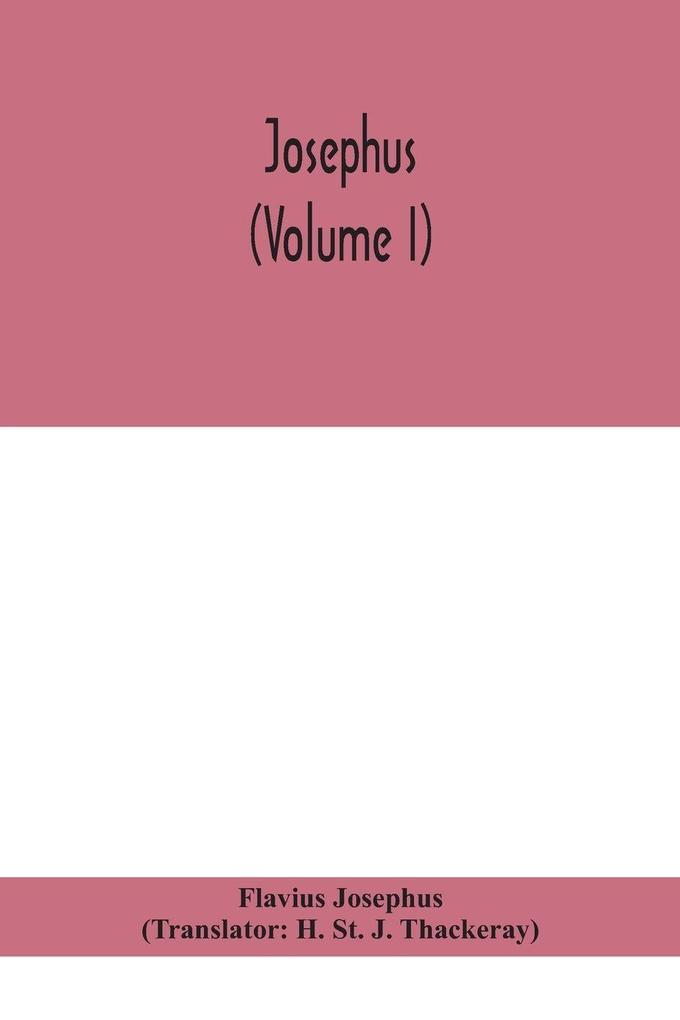 Josephus (Volume I)