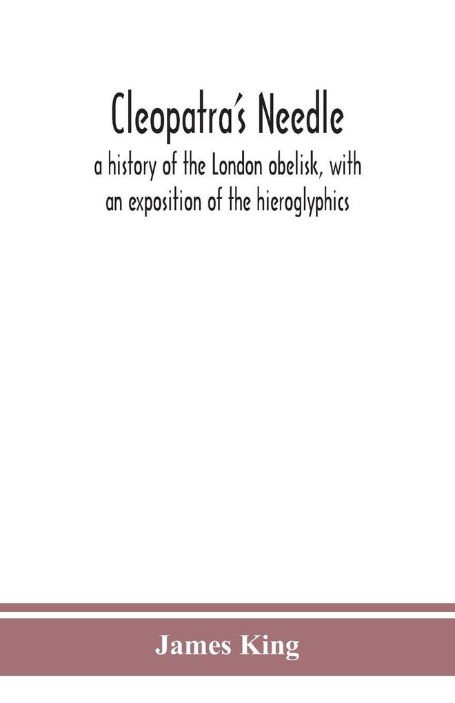 Cleopatra'S Needle