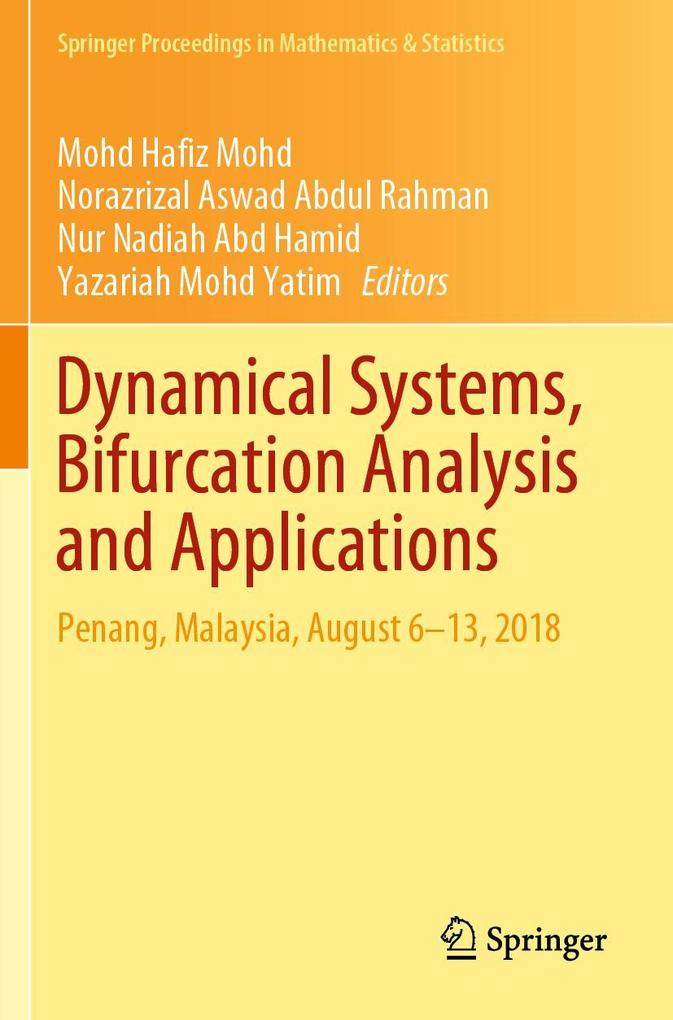 Dynamical Systems Bifurcation Analysis and Applications