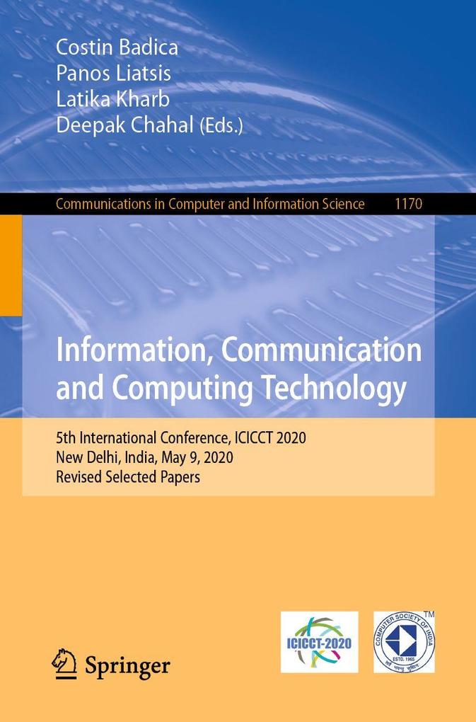 Information Communication and Computing Technology