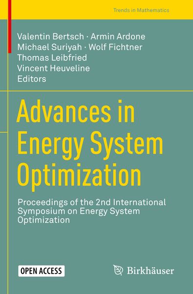 Advances in Energy System Optimization