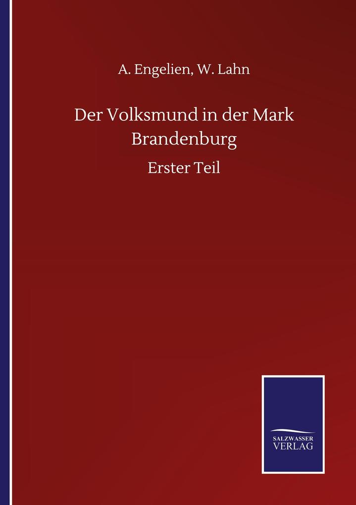 Der Volksmund in der Mark Brandenburg