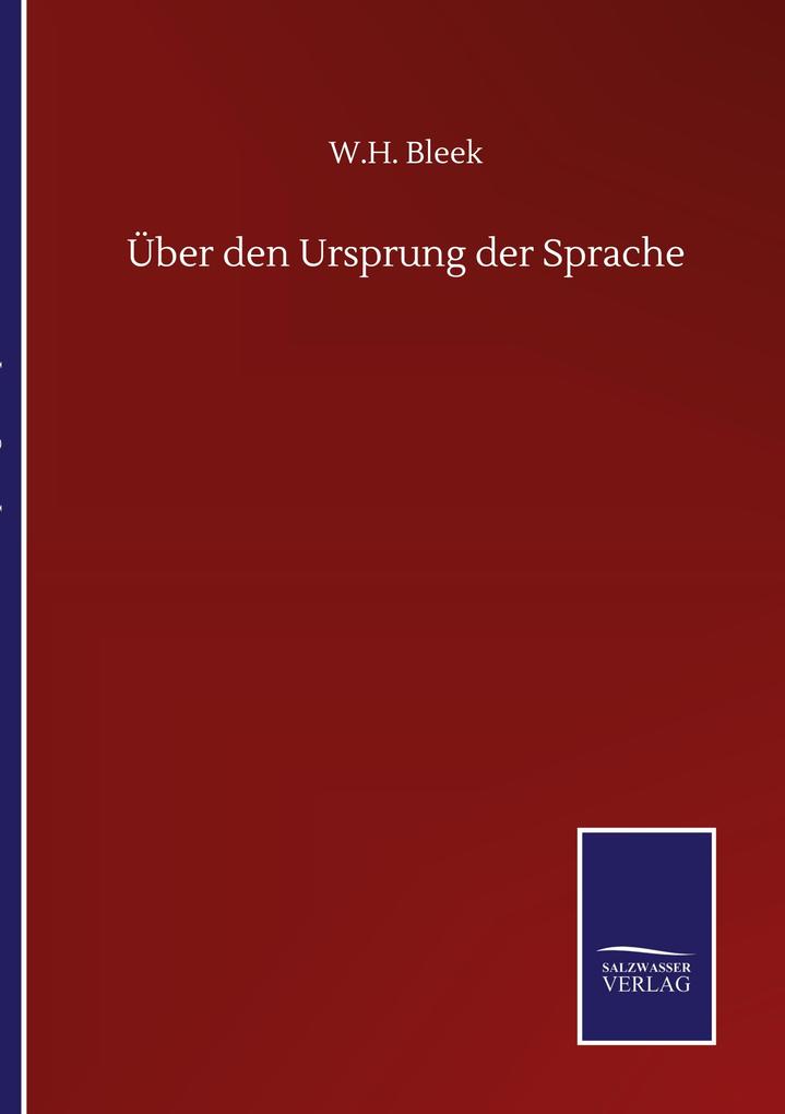 Über den Ursprung der Sprache
