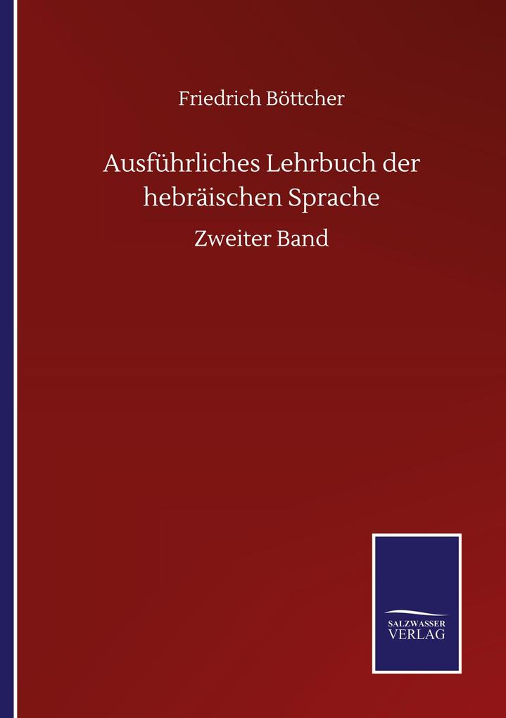 Ausführliches Lehrbuch der hebräischen Sprache