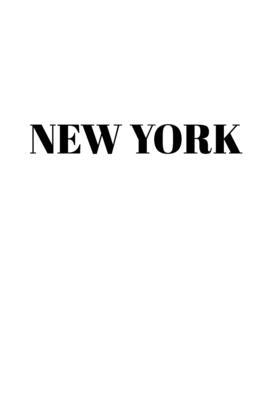 New York Hardcover White Decorative Book for Decorating Shelves Coffee Tables Home Decor Stylish World Fashion Cities 