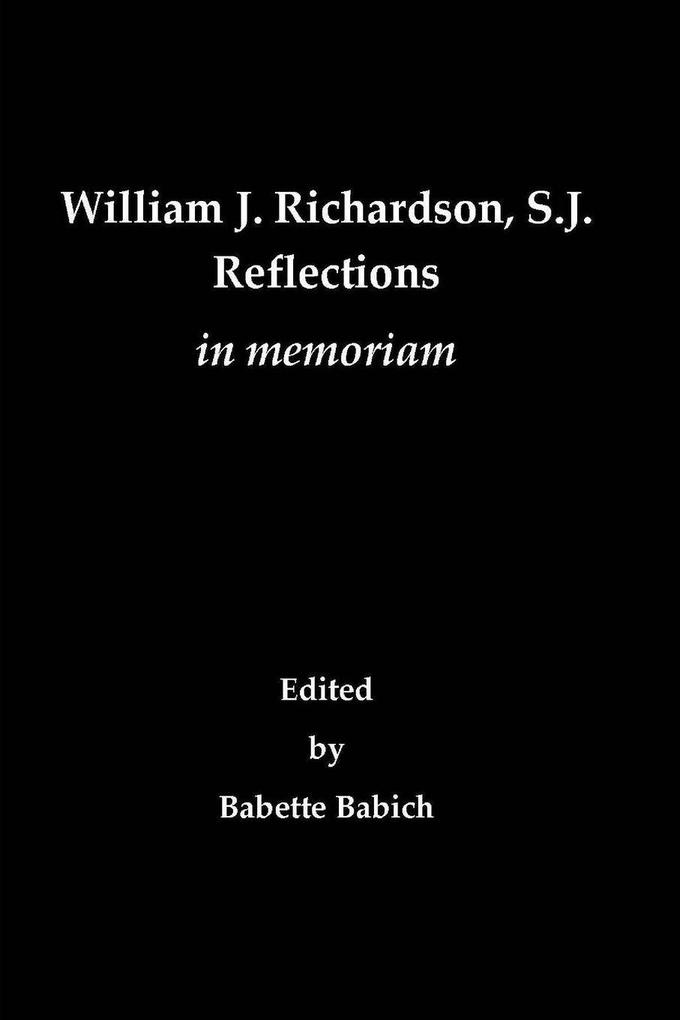 William J. Richardson S.J.