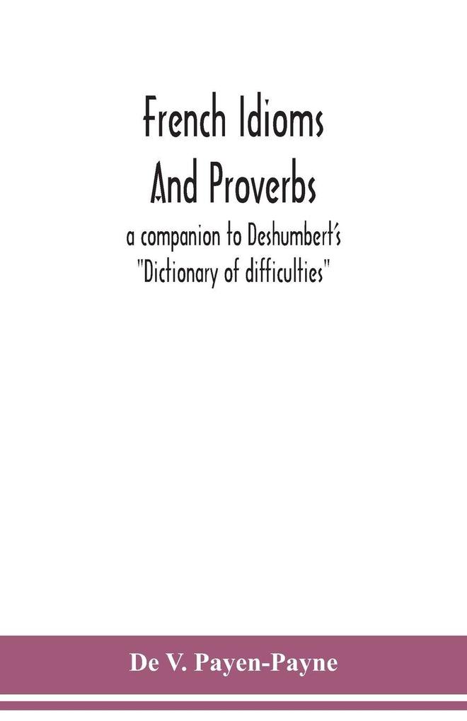 French idioms and proverbs