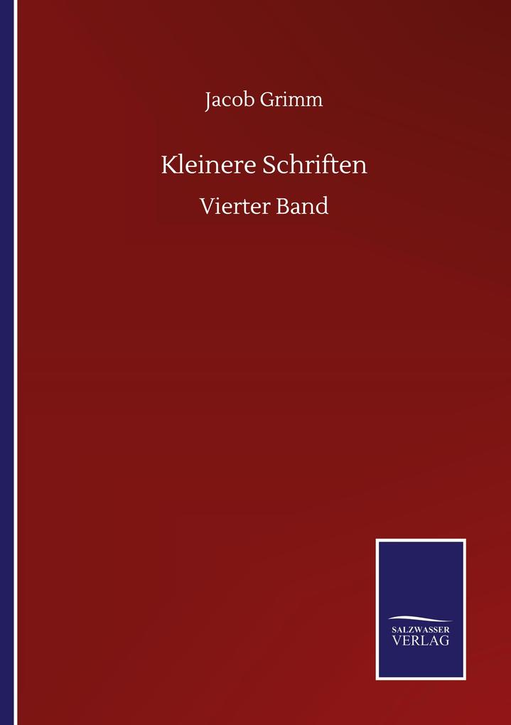 Kleinere Schriften