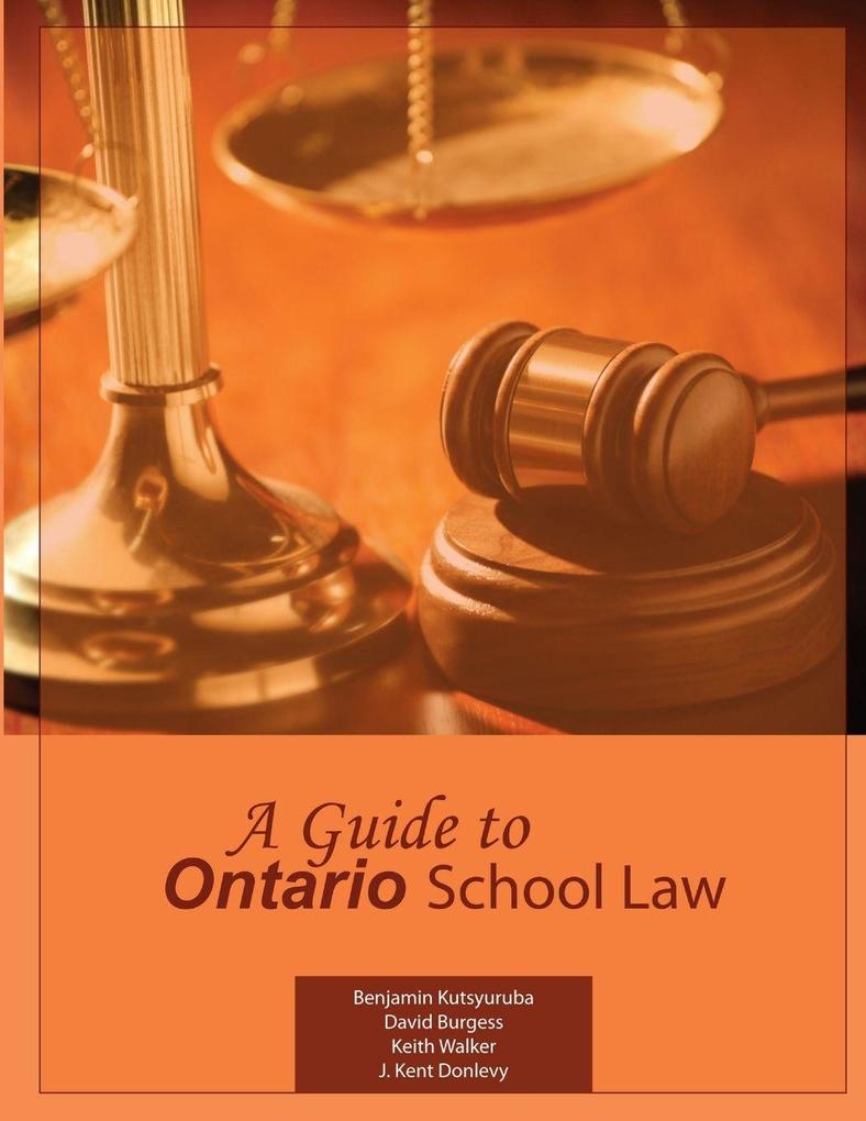 A Guide to Ontario School Law