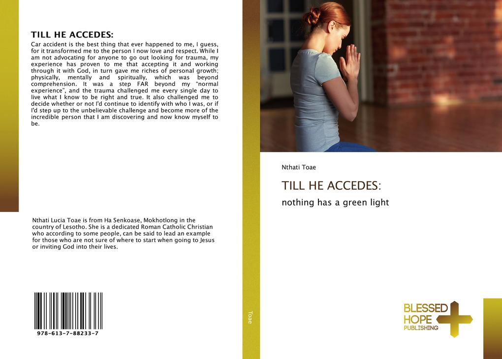 TILL HE ACCEDES: