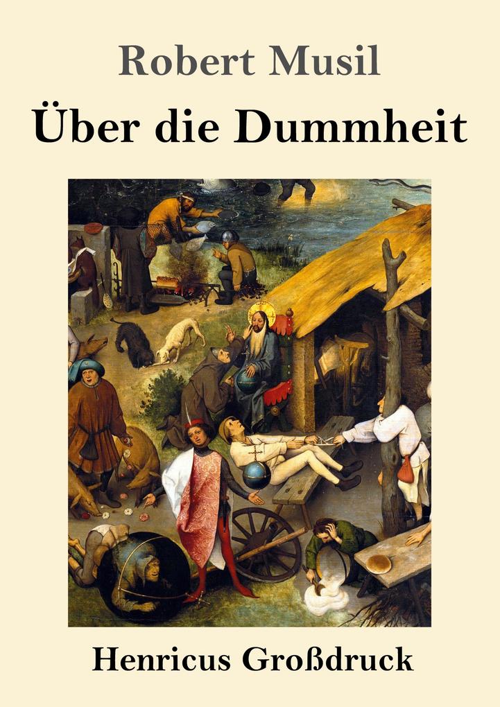 Image of Über die Dummheit (Großdruck)